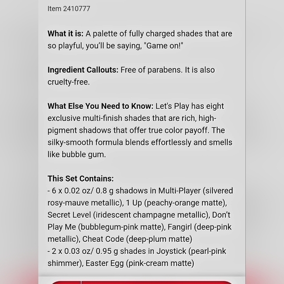 Too faced mini shadow palette - Picture 4 of 4